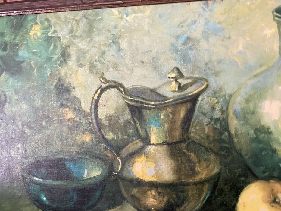 Quadro a óleo muito antigo! Vintage! Em ótimo estado de conservação!