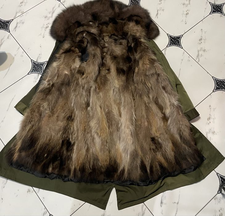 Парка з хутром, зимня