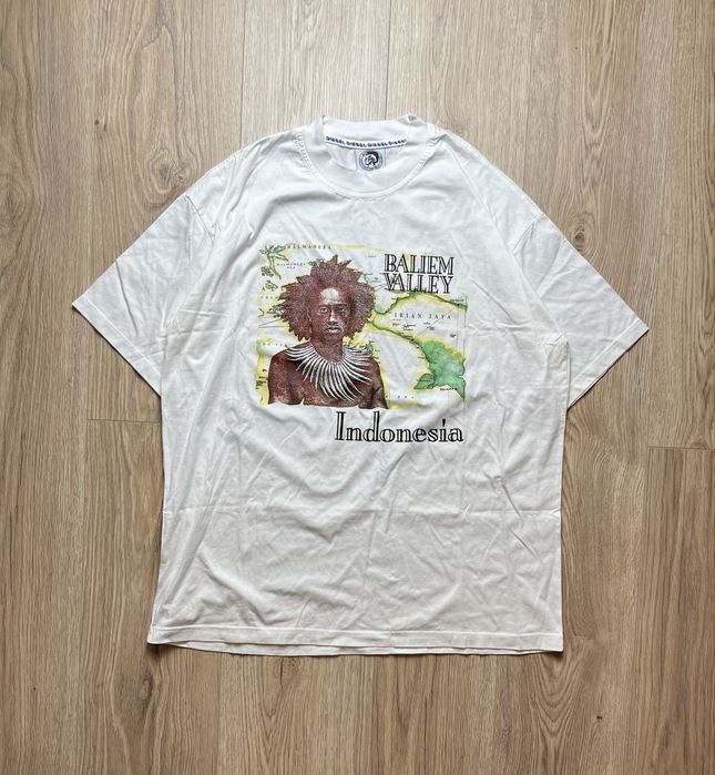 Diesel Nature Baliem Valley Vintage 90’s Koszulka T-shirt