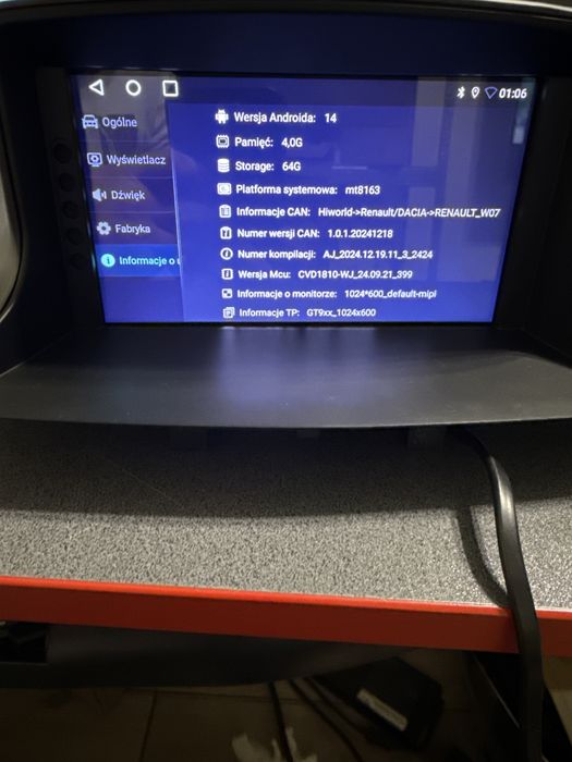 Radio CarPlay Renault Megane 3 [549]