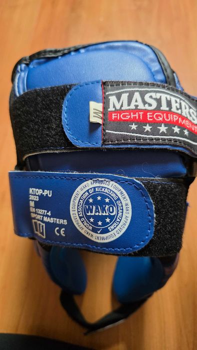 Kask do sztuk walki Masters Fight Equipment- rozm. M niebieski