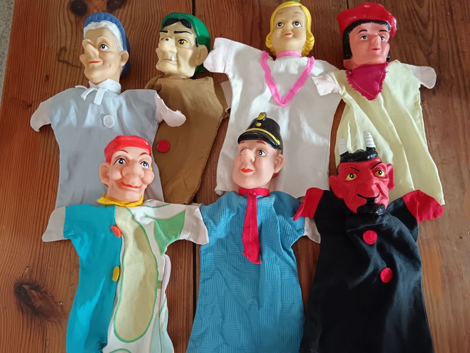 7 Fantoches para teatro infantil