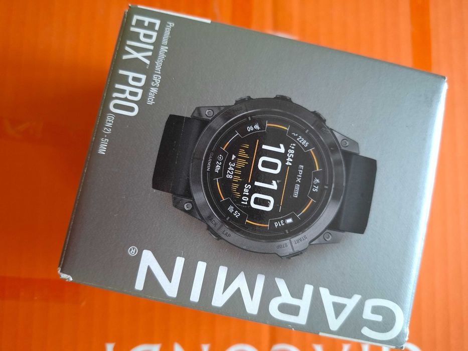 Смарт-годинник Garmin Epix Pro Gen 2, 51 mm, Slate Grey/Black