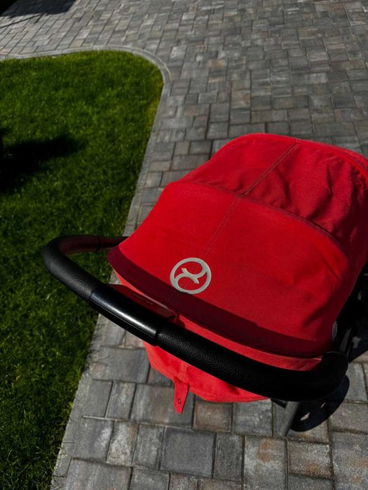 Прогулянкова коляска  Cybex Eezy S PLUS+ 2  Hibiscus Red