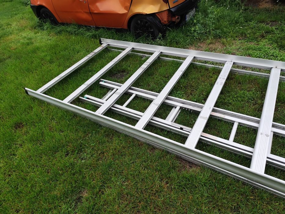 Bagażnik dachowy aluminiowy do busa