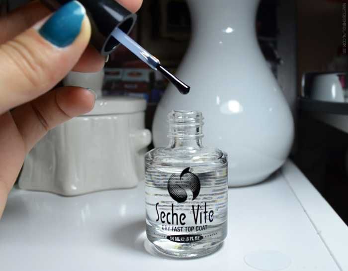 Быстросохнущее верхнее покрытие для лака Seche VITE Dry Top Coat 14 мл