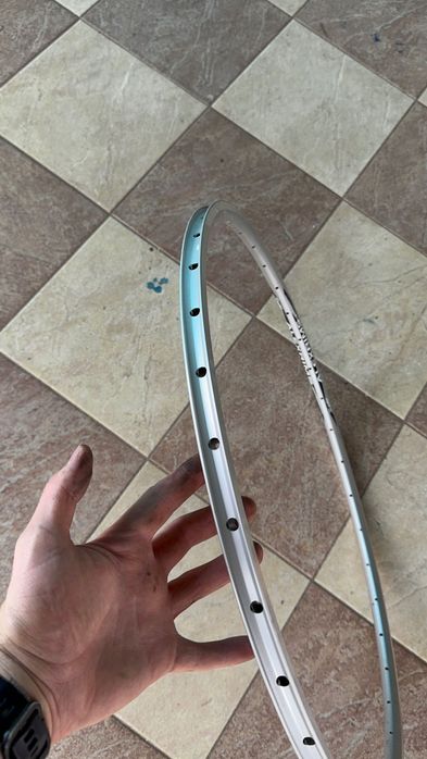 Велосипедний обод Alexrims на 36 спиць, алюмінієвий, білий