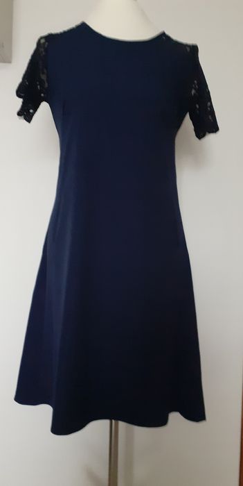 Sukienka granatowa S 36 Polska