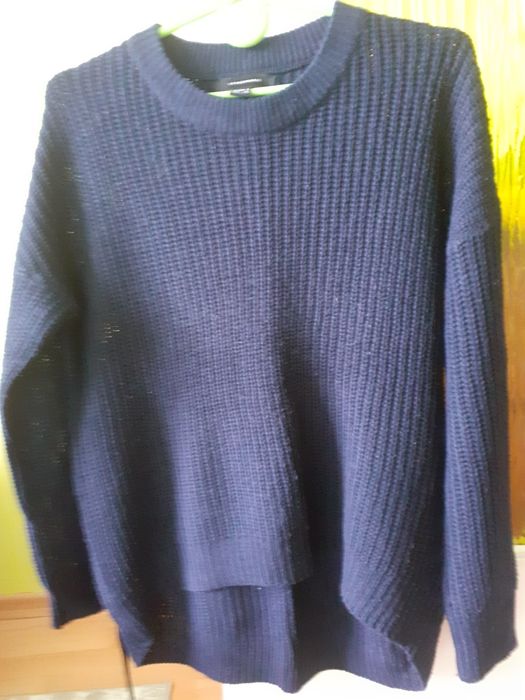 Sweter 36 granatowy