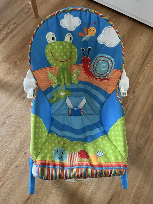 espreguiçadeira baloiço para bebé com vibração