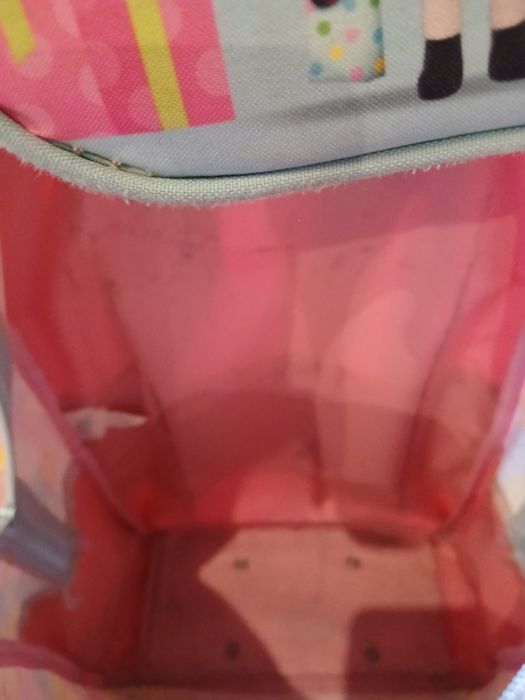 Conjunto: Mochila escolar e lancheira da Gaby gato