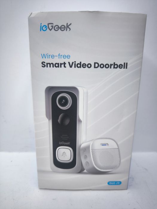 Wideodomofon Bezprzewodowy ieGeek 2K + Wzmacniacz TP-Link | ZESTAW