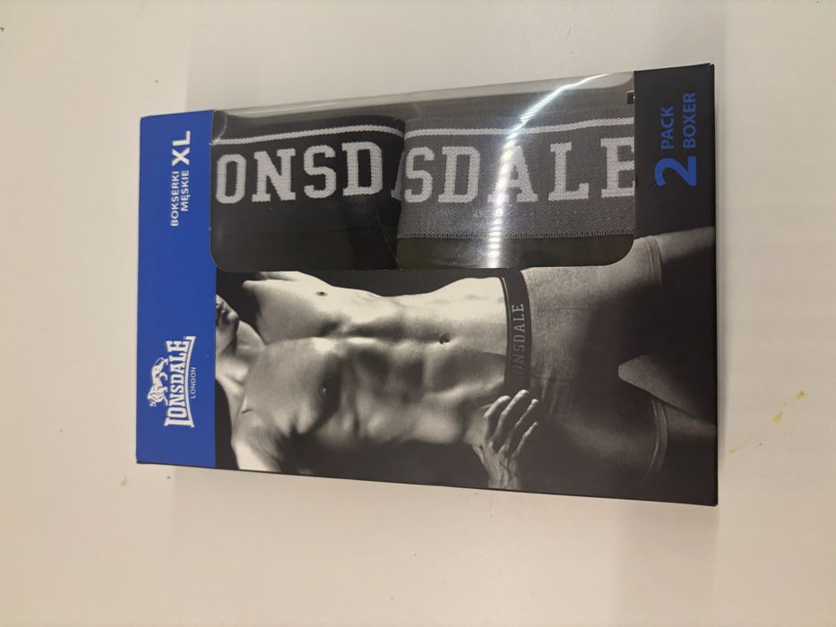 Bokserki new lonsdale pro 2 pary xl /l
