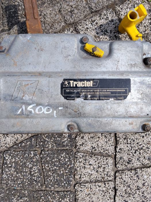 Wciągnik linowy Tirfor Tractel T516D 1600kg (Tirfor, Wyciągarka)