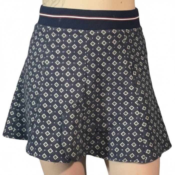 Легка спідниця-кльош Zara Trafaluc у геометричний принт