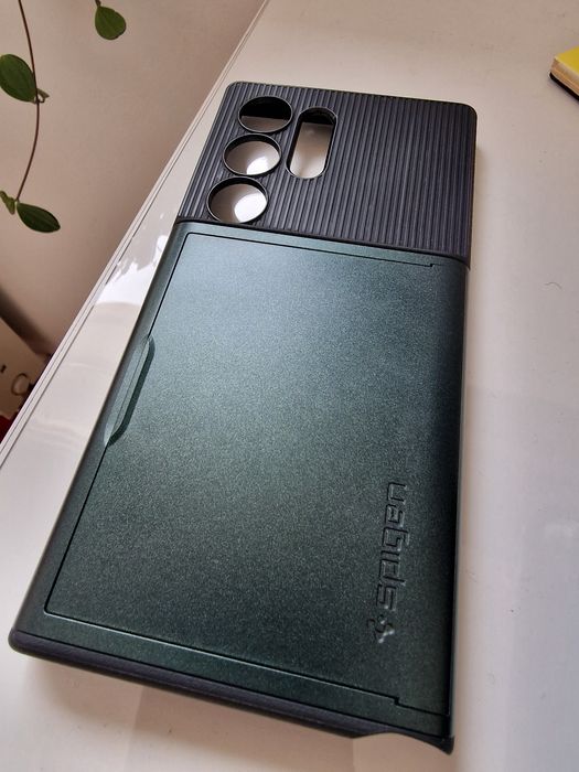 Obudowa z kieszonką na karty Spigen Slim Armor CS Samsung S24 Ultra