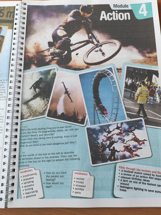 To the top 4A. Student's book and workbook