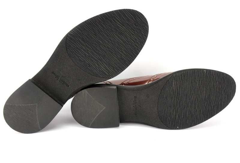 Buty skórzane DANIEL HECHTER PARIS 40 26,5 cm NOWE