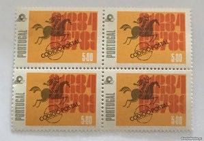 Quadra selos novos - Lançamento do Código Postal - 1978