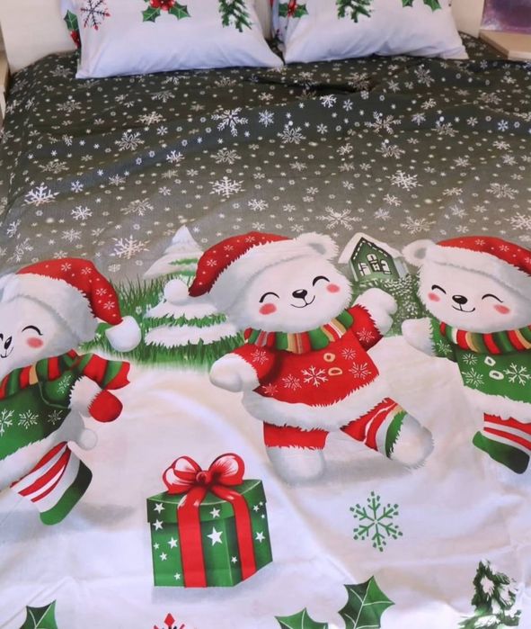 Новорічна Постільна білизна Бязь Голд люкс