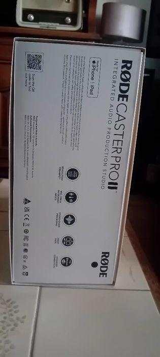 Rodecaster PRO II.  Studio integra  audio podcast poroduction