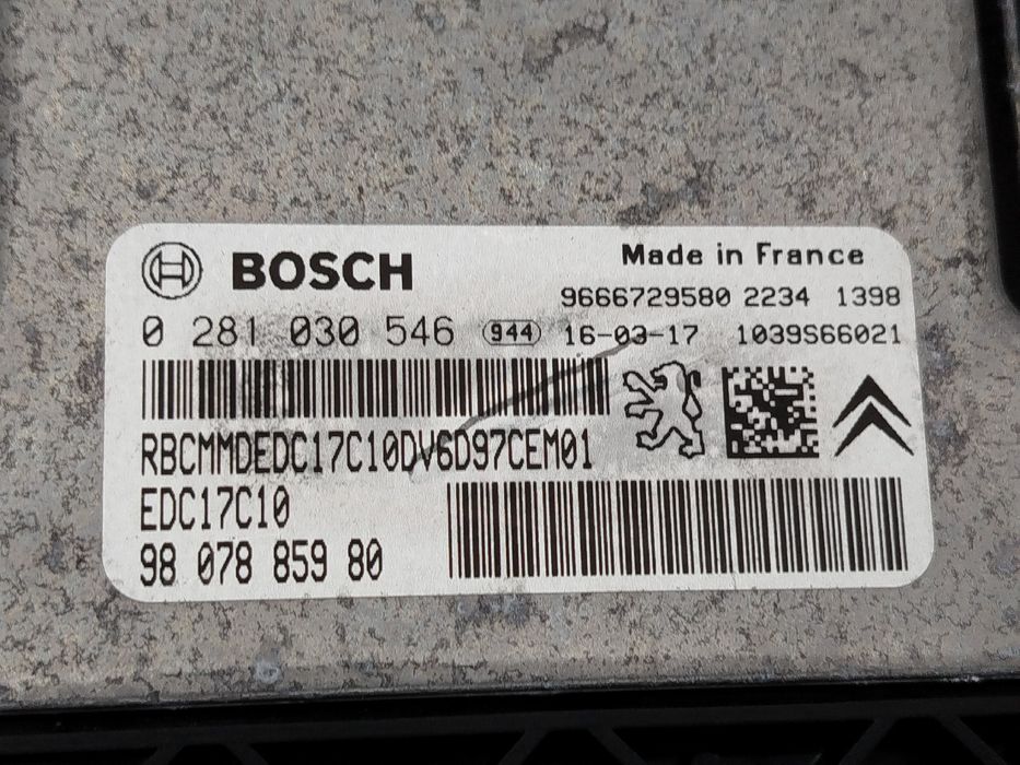 Centralina de Motor - CITROËN BERLINGO Caixa (B9) | 08 -
