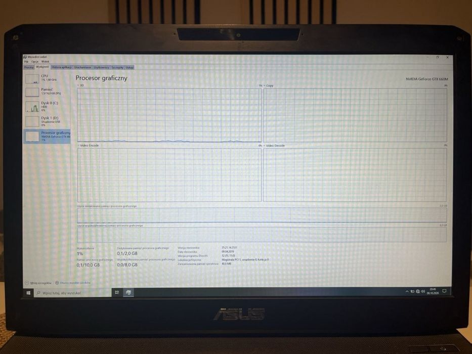 Laptop gamingowy ASUS Rog