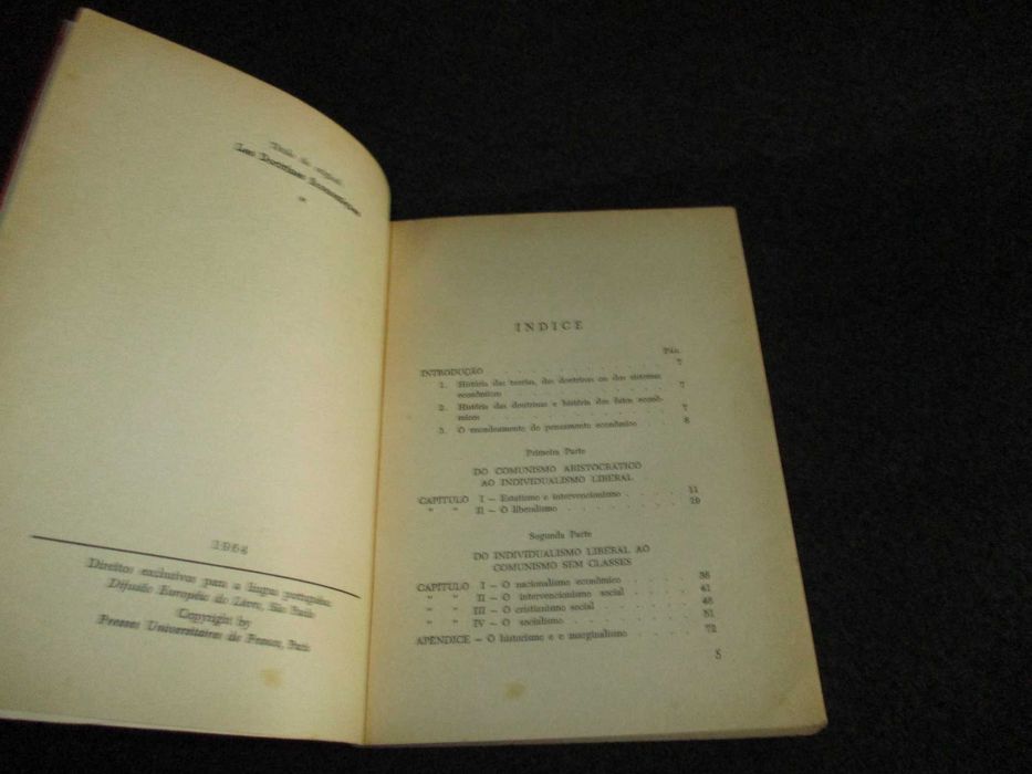 Livro As Doutrinas Económicas Joseph Lajugie