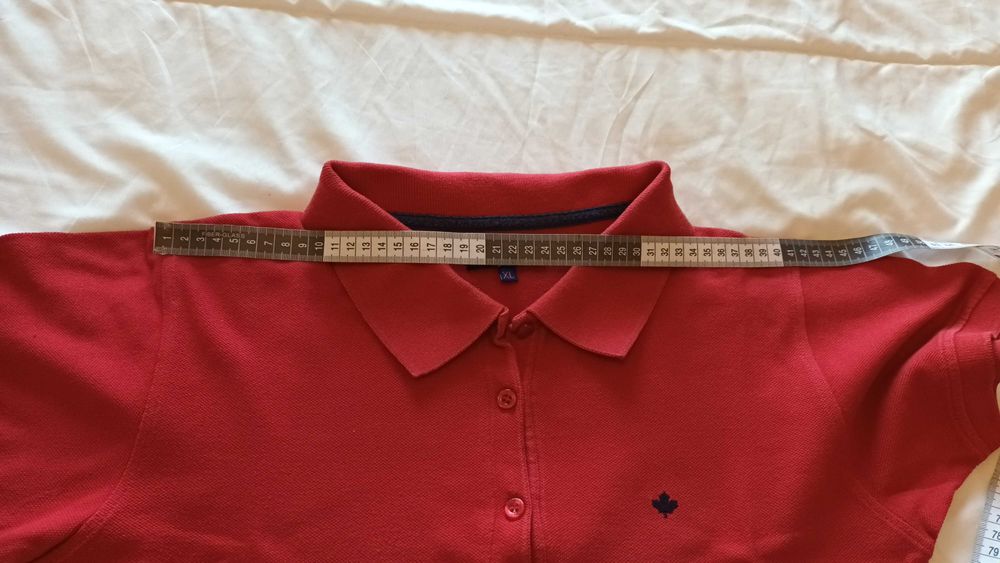 Polo vermelho da Sacoor