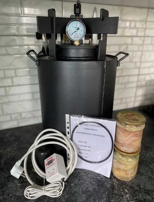 Автоклав універсальний електричний газовий на дровах ціна виробника