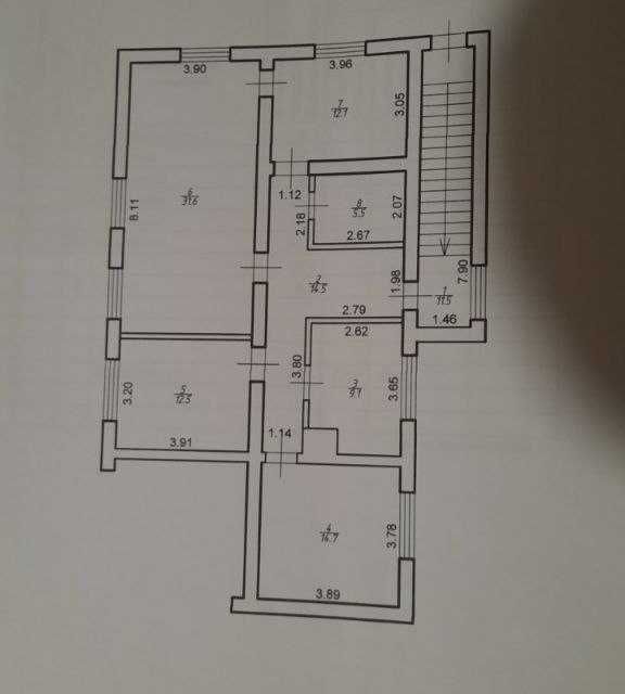Продається квартира площею 111.5 м2
