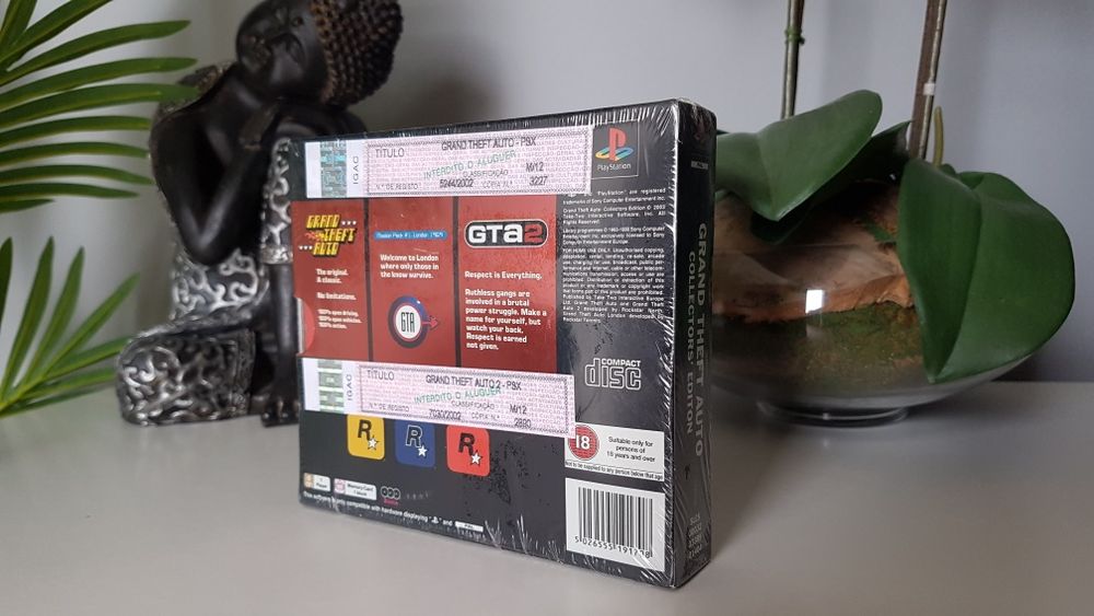 Grand Theft Auto - Collectors' Edition, selado (PS1)