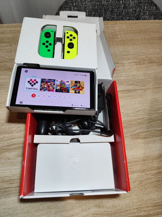 Nintendo Switch OLED Desbloqueada