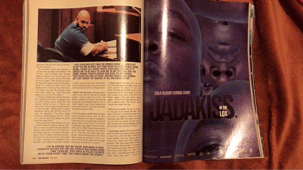 THE SOURCE 6/2000 (unikat Master P Suge Knight Canibus Meth Redman