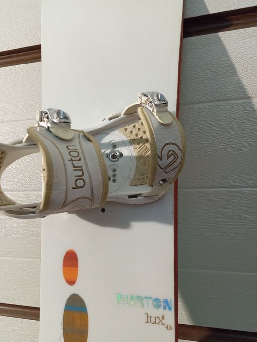 Deska snowboardowa Burton lux 143 wiązania Citizen snowboardowe Burton