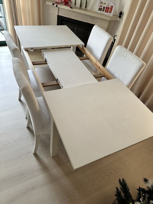 Mesa ikea branca
