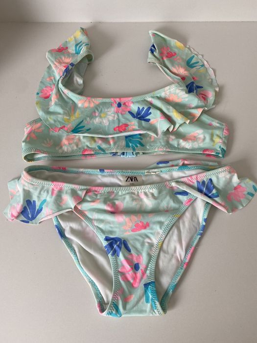 Biquíni Floral Menina Zara