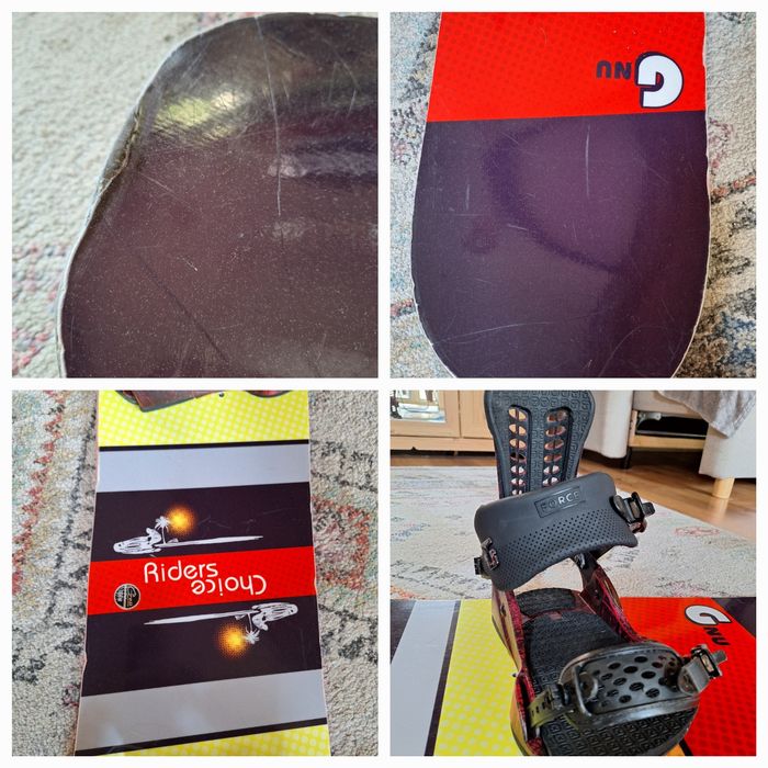 deska snowboardowa GNU Riders Choise 166W  libtech ride capita