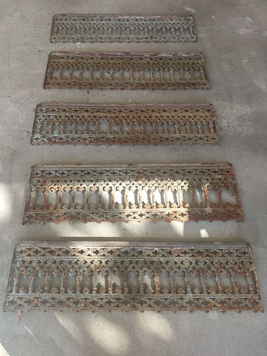 Grades Ferro Fundido Antigas - Namoradeiras