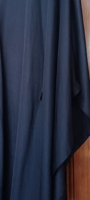 Papaya cudna czarna bluzka, narzutka r.14