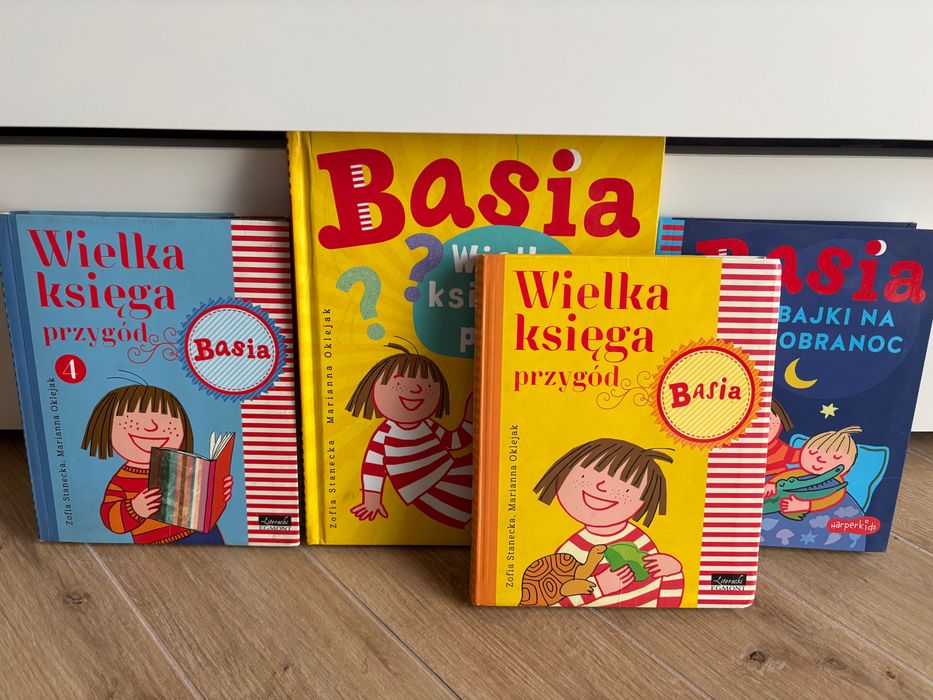 Basia zestaw książek Zofia Stanecka