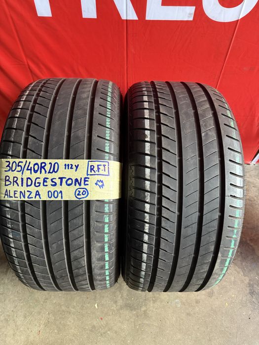 Pneus RFT 305/40/20 Bridgestone Como novos