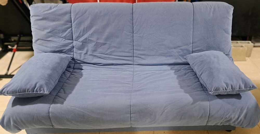 Sofá Cama Azul  180