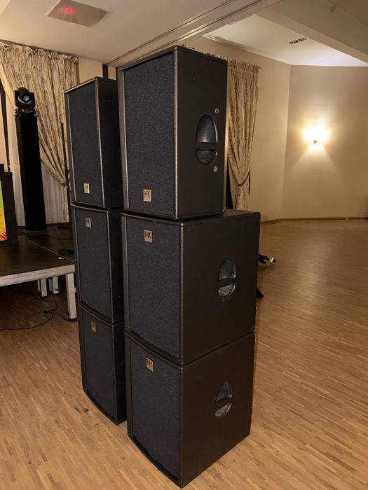 HK Audio Actor DX Komplet 2 satelity 4 subbasy Bardzo ładny stan
