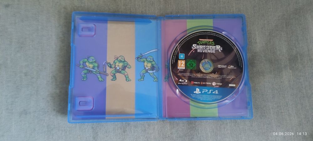 Диск TMNT: Shredder's Revenge  PS4