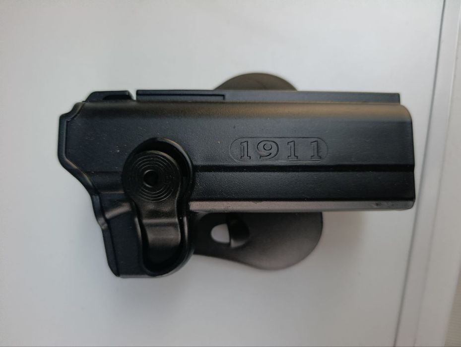 Action army 1911 full metal airsoftreplica da 1911 full. Metal com cano com rosca(para silenciador)