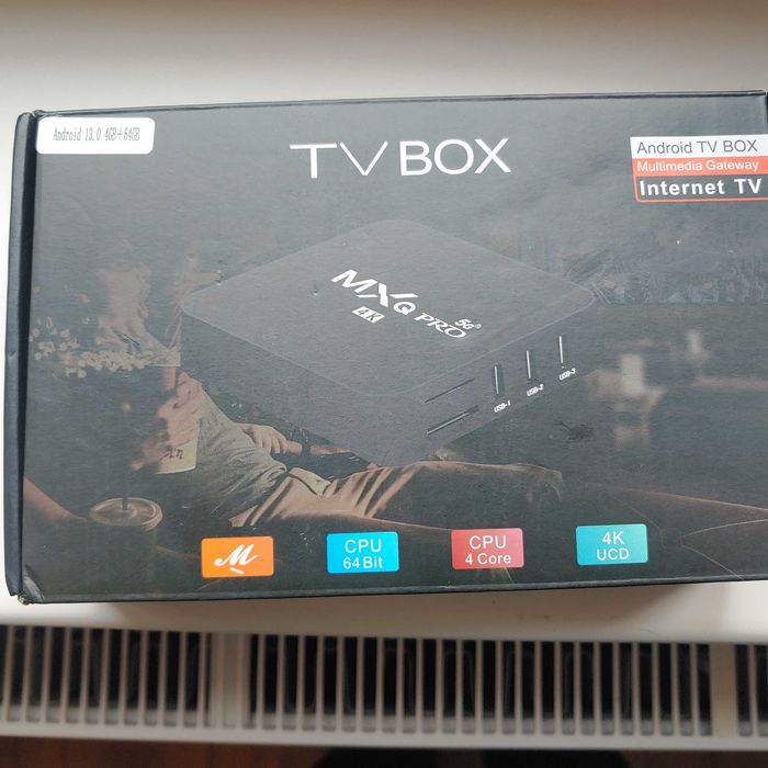 Android TV BOX MXQ pro 4K 5G 4/64.