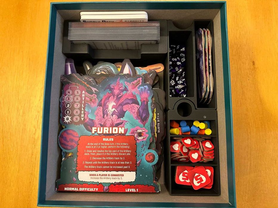 Astro Knights + Eternity expansion – insert (deluxe player boards)