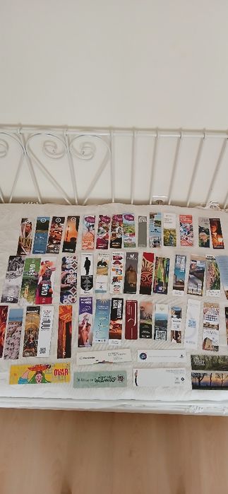 50 Marcadores de livros - Localidades, novos