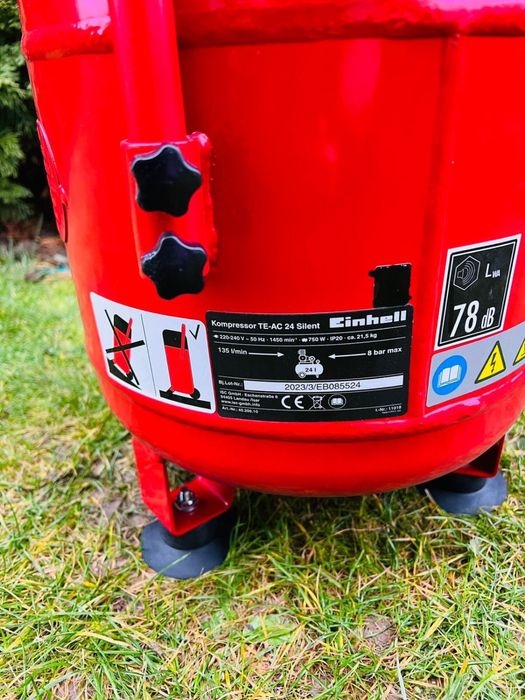 Тихий Компресор повітряний EINHELL TE-AC 24 Silent